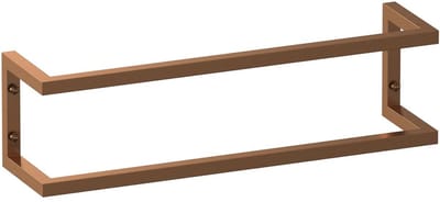 Brauer Handdoekbeugel - 60 cm - Koper Geborsteld