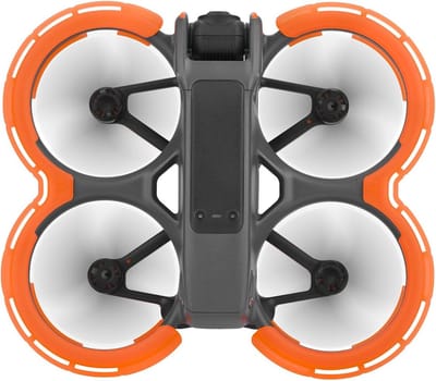 Bumper Protector en Gimbal Bescherming voor DJI Avata 2 - Anti-Collision Accessoires en Propeller Bescherming (Oranje)