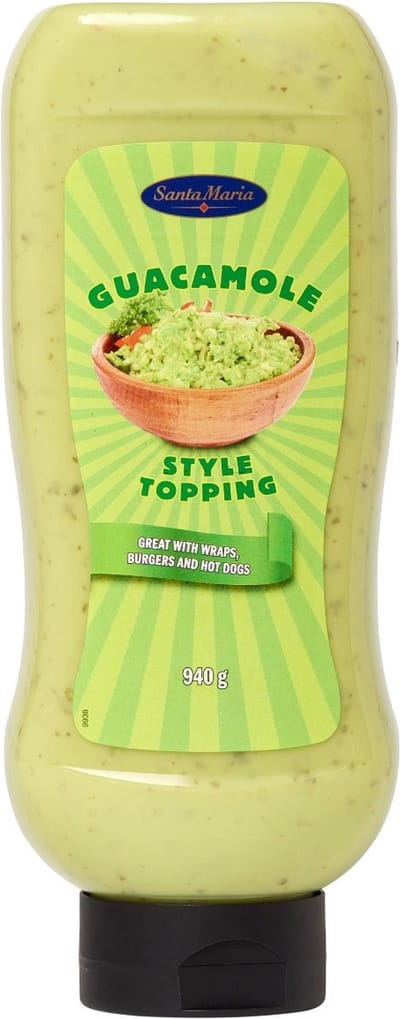 Santa Maria - Guacamole Style Topping - 940g