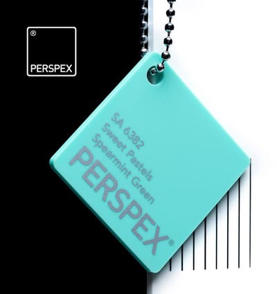 Pastelkleurige Acrylplaat - Spearmint Green - 200 x 300mm - Dikte 3mm - Plexiglas - Hoogwaardige kwaliteit - Acrylplaat - Gegoten Acryl - GS – Lasersnijden – Graveren.