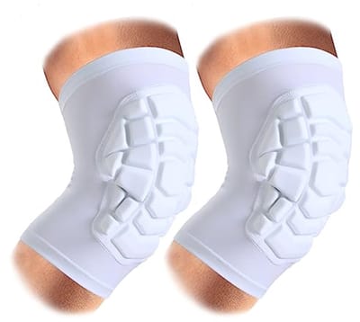 Kniebeschermers voor Sporten - Compressie Mouwen voor Jeugd en Volwassenen - 2 Pack
