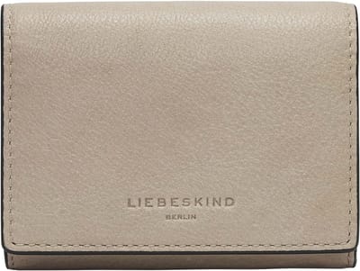 LIEBESKIND BERLIN Portemonnee LOU 2 3D Leather Louisa Wallet Stone Taupe