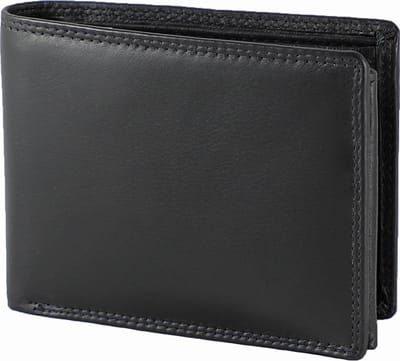 Houtkamp Leren Heren Portemonnee - Billfold - Nappa Leer - Zwart