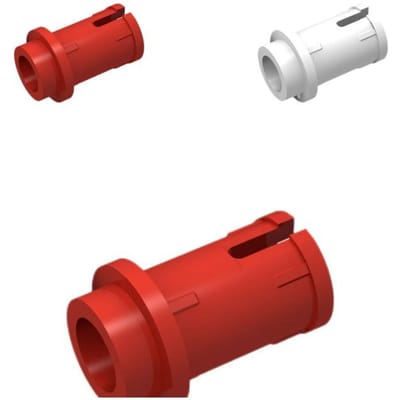 10 Stuks 89678 Boutpen met Wrijvingspen Dwarsas Bouwsteen Baksteen Connector Technische Accessoires MOC Deel Assem 10PCS