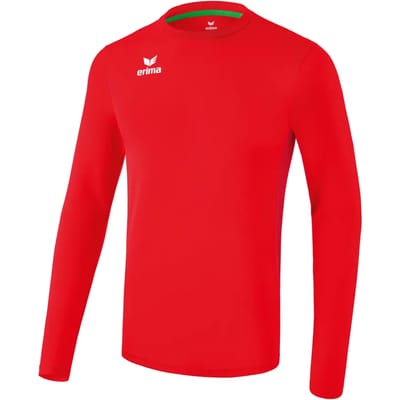 Erima Liga Voetbalshirt Lange Mouw Kinderen - Rood | Maat: 116