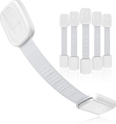 Kindveiligheidssloten - Set van 6 - Voor Kasten, Toiletten, Keukens en Deuren