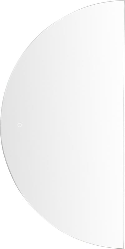 LOUE - Wandspiegel met LED - Zilver - 60 x 100 cm - Glas