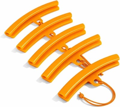 Velgbeschermers Motorfiets - Velg Savers - Banden Wisselen - Schade Voorkomend - 15 x 2.5 cm - Oranje