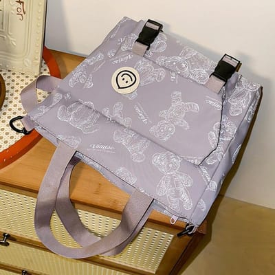 Schooltas Kinderen Basisschool Meisjes Middelbare School Studenten Print Hoge Waarde Rugzak gray