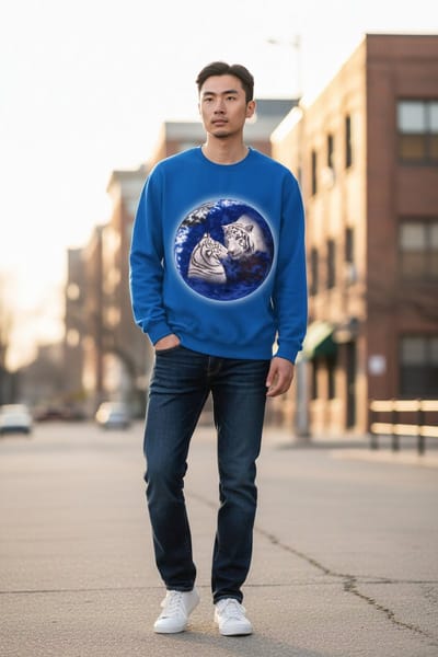 Witte Tijger A Kiss For Mother - White Tigers The Coloured House Sweater L