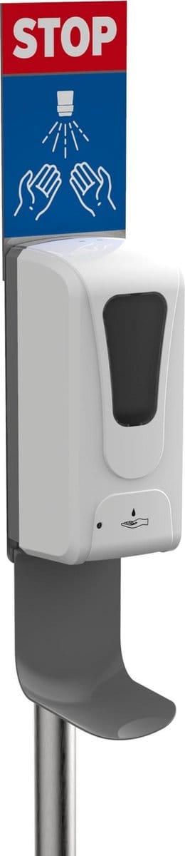 Desinfectiezuil met 1000 ml spray dispenser no touch