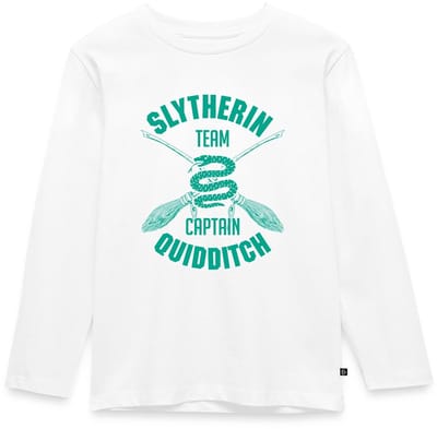 Harry Potter Slytherin Team Captain Quidditch Premium T-Shirt Kinderen