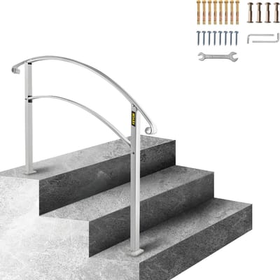 Trapleuning - Balustrade - 3 Treden - Lengte 990 mm - Hoogte 1075 mm - 11 kg