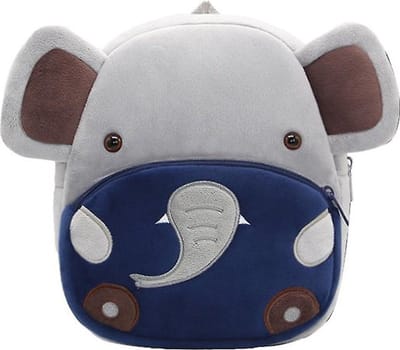 Kinder Rugzak Olifant – Peutertas voor Jongens en Meisjes 2-6 Jaar | Lichtgewicht & Zacht