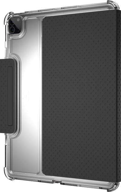 Apple iPad Pro 12.9 (2021) Hoes - UAG - [U] Lucent Serie - TPU Bookcase - Zwart - Hoes Geschikt Voor Apple iPad Pro 12.9 (2021)