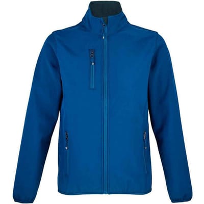SOLS Dames/Dames Falcon Softshell gerecyclede Soft Shell jas (Koningsblauw)