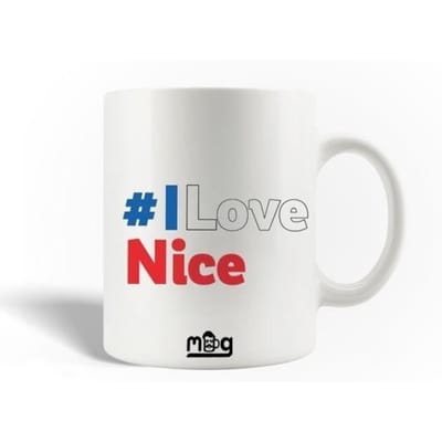 Mug en Céramique I Love Nice France