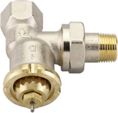Danfoss Retourafsluiter FJVR 3/8 haaks Kvs 0,27 m3 h FJVR
