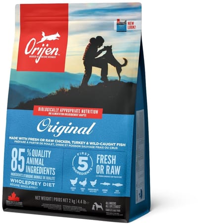 Orijen Whole Prey Original Dog - Kip & Kalkoen - Hondenvoer - 2 kg