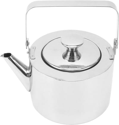 Theeketel met Zeef - Waterkoker Theepot - Thee Zetten - Ingebouwde Zeef - 15L - Zilver