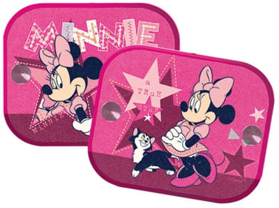 KAUFMANN Minnie Mouse autozonnescherm 36x46cm 2 stuks - Zonnescherm auto