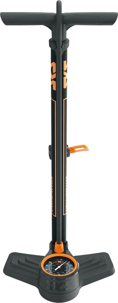 SKS AIRKOMPRESSOR 10.0 Vloerpomp Zwart Oranje (Multivalve)-one size
