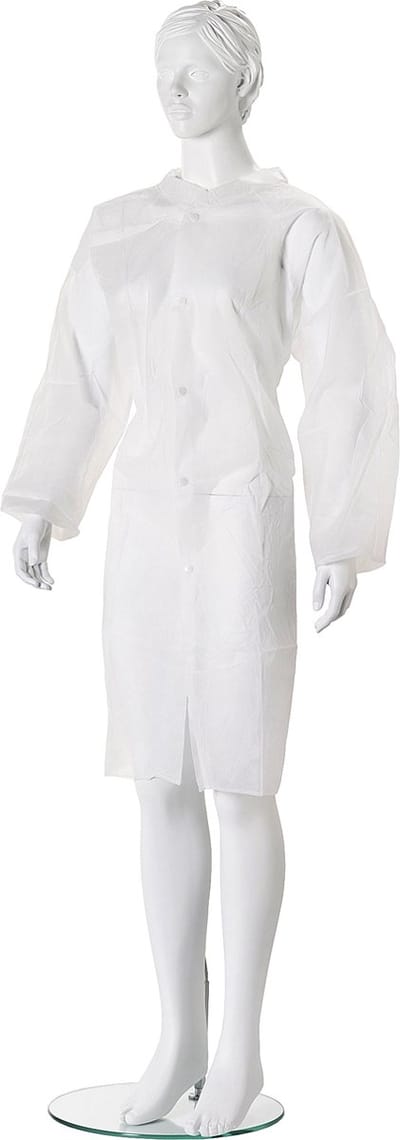 wegwerpjas, doktersjas wegwerp, bezoekersjas, beschermende kleding