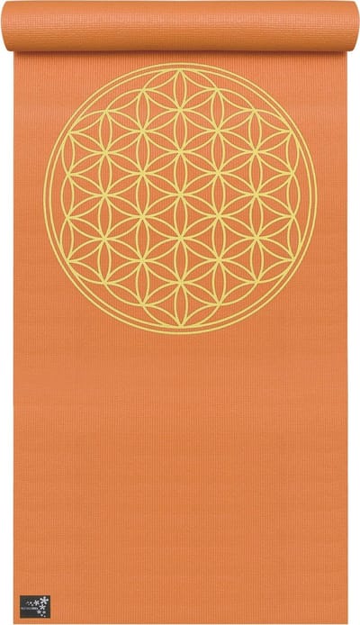 Yogistar Yogamat basic Flower of Life mango