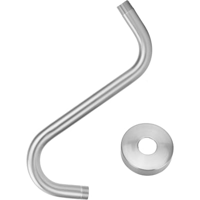 NPT1/2 Hoge Opbouw Douchearm S-Vorm Douchekop Verlengarm Badkameraccessoire white