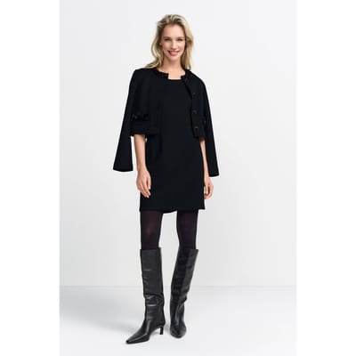 Rich & Royal Scuba Minidress Black Size: 34 | Mini Dresses Outlet | Dames | Zwart