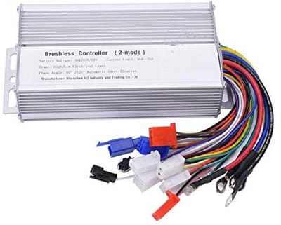 Allecto - Elektrische Fiets Motorcontroller - 48V-64V - Soepele start - Geschikt voor scooter - 1000W-1500W - Borstelloze snelheidscontroller