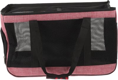 Draagtas voor Huisdieren - Reistas Kat - Comfortabel Reizen - Ademend Raamontwerp - 49x30cm - Roze