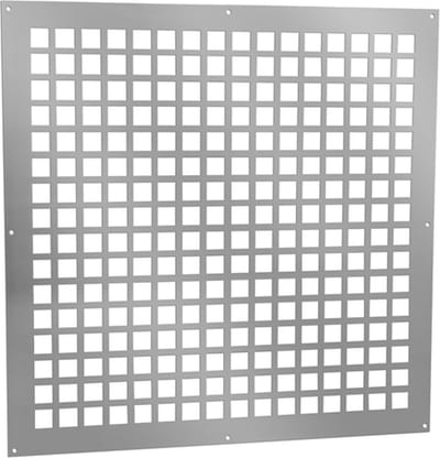 ALU ventilatieplaat 500x500mm