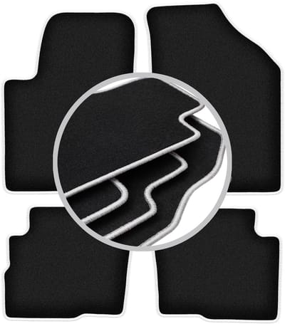 CARLUX-SILVER automatten voor: Kia Soul I crossover (2009-2013)