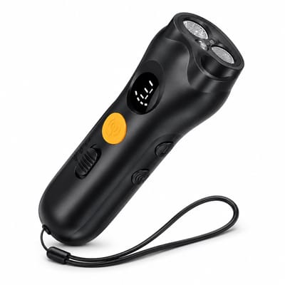 Hondentrainer Ultrasoon – Anti Blaf Apparaat voor Honden – Oplaadbaar via USB-C – LED Zaklamp – Hondencorrectie & Training – Bereik 15 Meter