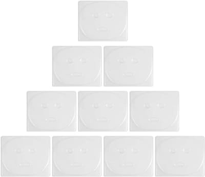 Masker Bakjes - Gezichtsverzorging Mallen - Zelf Maskers Maken - Herbruikbaar Materiaal - 10 Stuks - Transparant