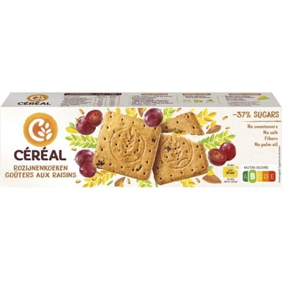Céréal Rozijnenkoeken - 360 gr