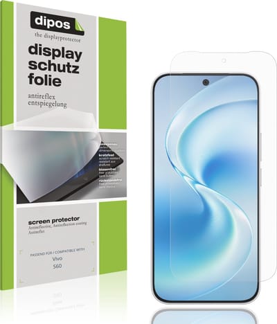 dipos – 4x Matte Beschermfolie geschikt voor Vivo S60 | Krasbestendige & antireflecterende Screenprotector Ultra-Thin