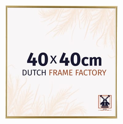 Fotolijst 40x40 cm - Kunststof - Goud - Easy