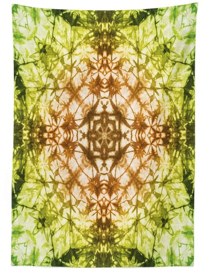 ABAKUHAUS – Tafelkleed 140x200 cm – Rechthoekig – Groenbruin