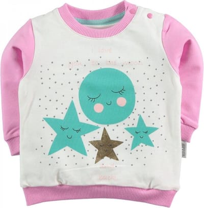 Baby/peuter sweater meisjes - Sterren Babykleding