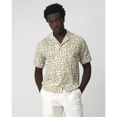 JC Rags Alberto Casual Shirt Green Taille: L | Casual chemises Outlet | Homme | Vert