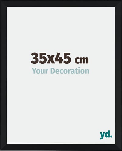 Your Decoration - Fotolijst 35x45 cm - MDF - Zwart Mat - Catania