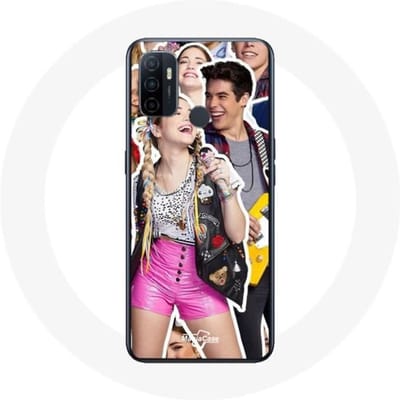 Oppo A53 hoesje Achtervolg je dromen Mía Cáceres en Álvaro Paz