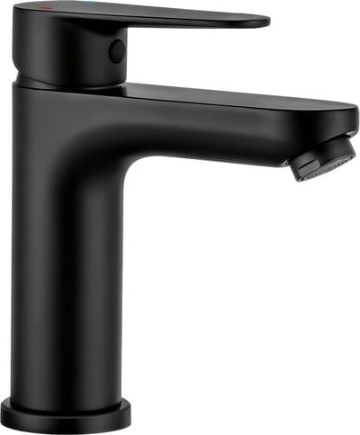 CECIPA max Wastafelkraan - Badkamerkraan -Waterbesparend - Lavabokraan - Badkamer Kraan - kranen - RVS - Zwart