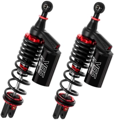 Yss Top Line Yamaha N-max 125 60402707 Set Achtervering Zilver