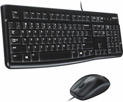 Logitech Desktop MK120 - Keyboard and mouse set - Portugees