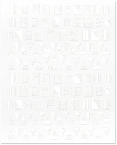 Moyra Matrica Nailart Sticker No.01 WIT