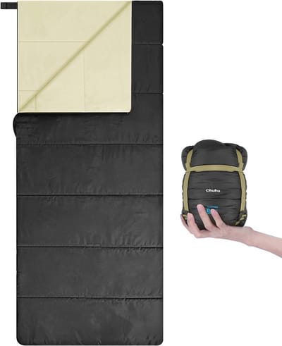 Lichtgewicht Slaapzak - Polyester - Compact en Ultralicht - Ergonomisch Ontwerp - Voor Volwassenen