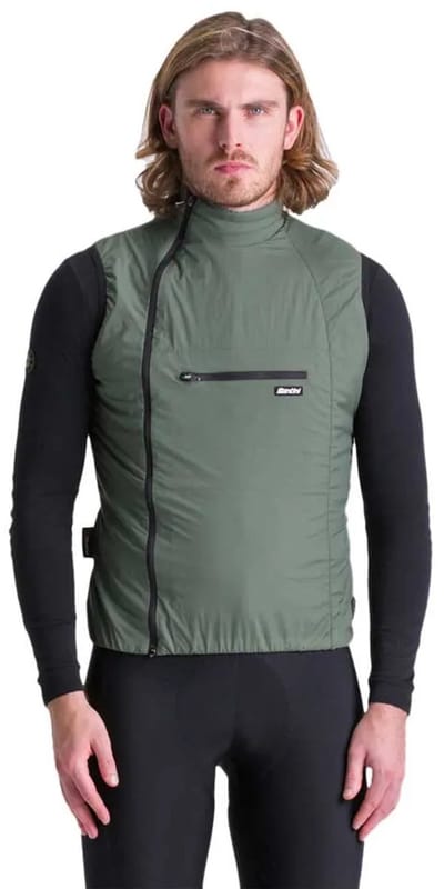 Santini Alpha Pack Gilet Groen 3XL Man